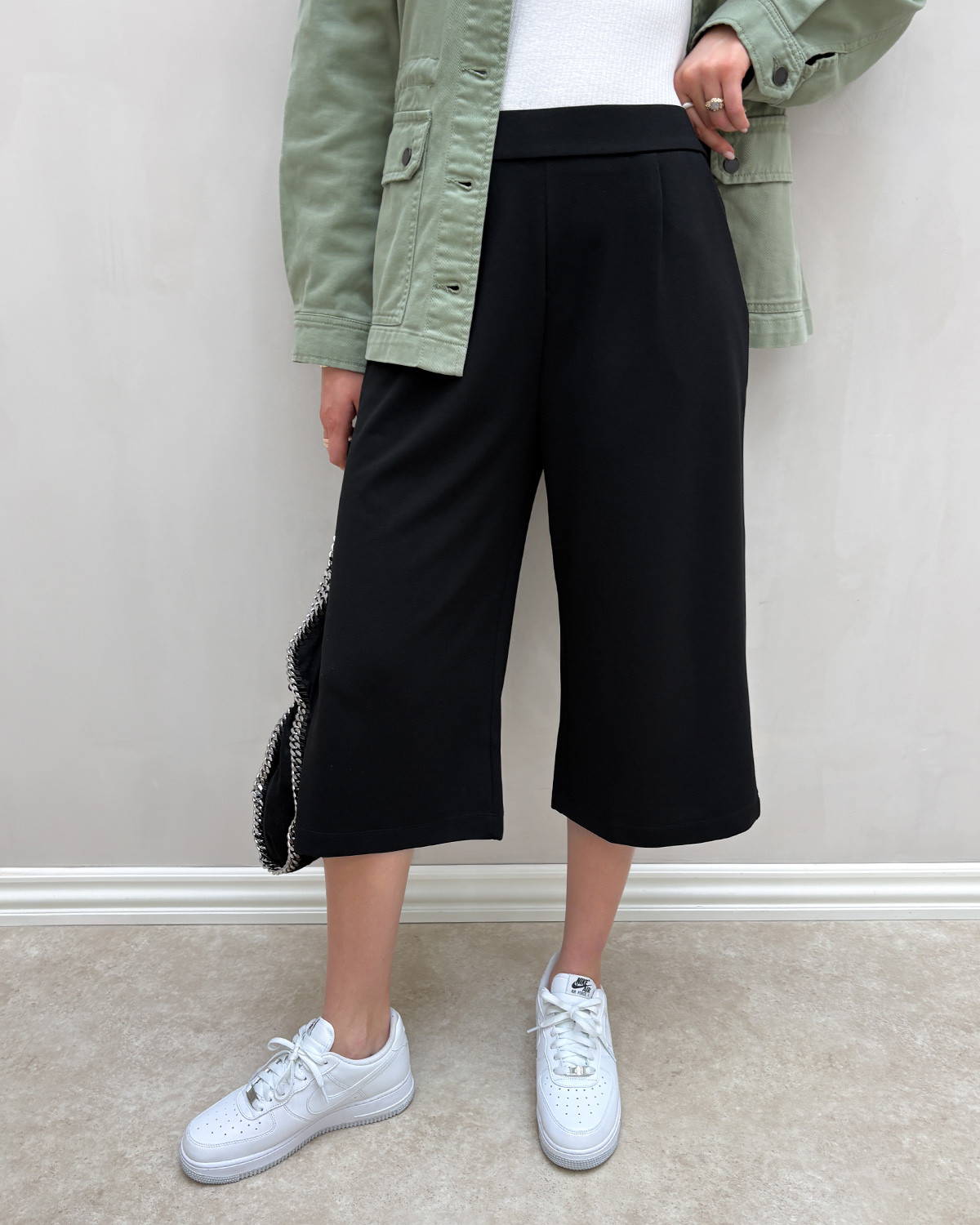 JDY Jdygeggo Black One Life Culotte - M - Sort