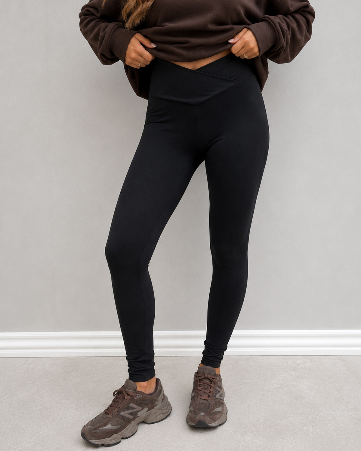 ONLY Onlbalance Black Leggings - XL - Sort
