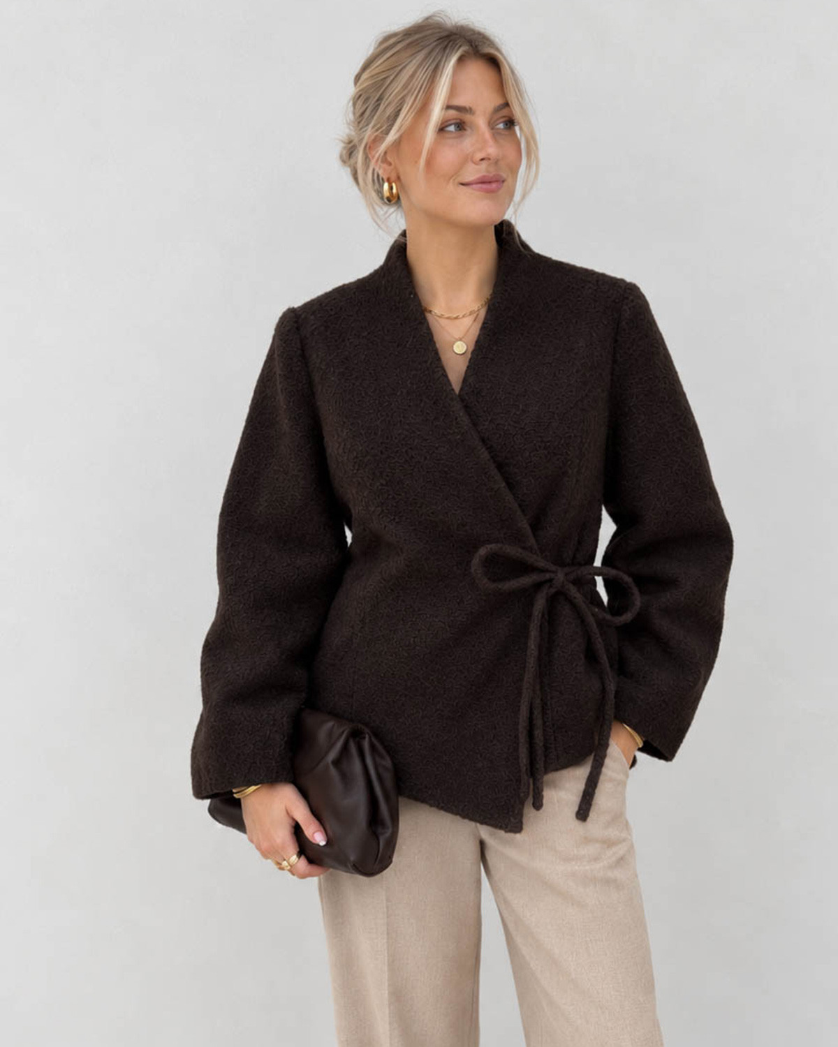 Vero Moda Vmloretta Chocolate Torte Jacket - Brun - XL
