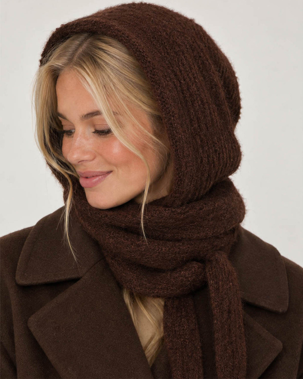 Pieces Pcrebekka Hot Fudge Bonnet - Brun - One Size