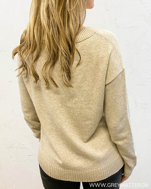 Viril Oversize Natural Melange Knit