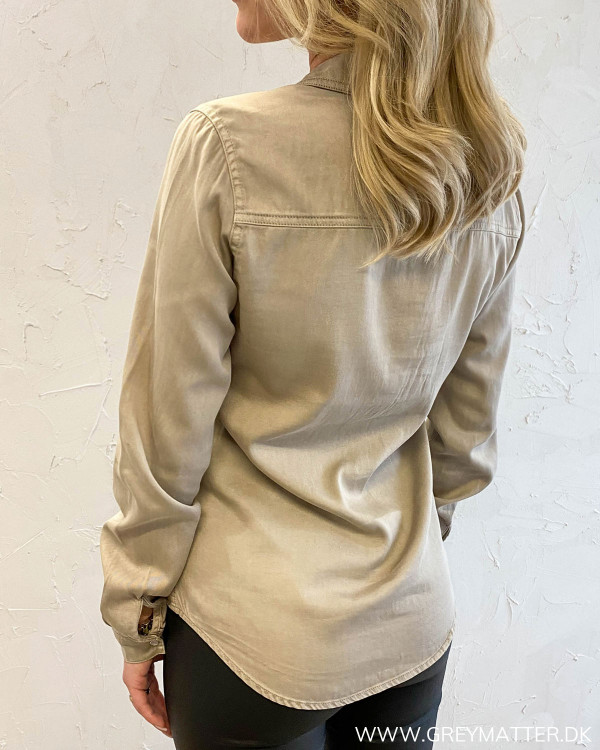 Vibista Denim Simply Taupe Shirt