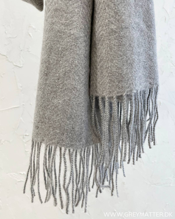 Pckial Light Grey Melange New Long Scarf