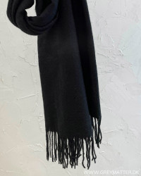 Pckial Black New Long Scarf