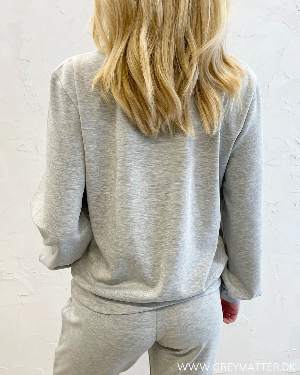 23 The Sweat Titanium Melange Blouse