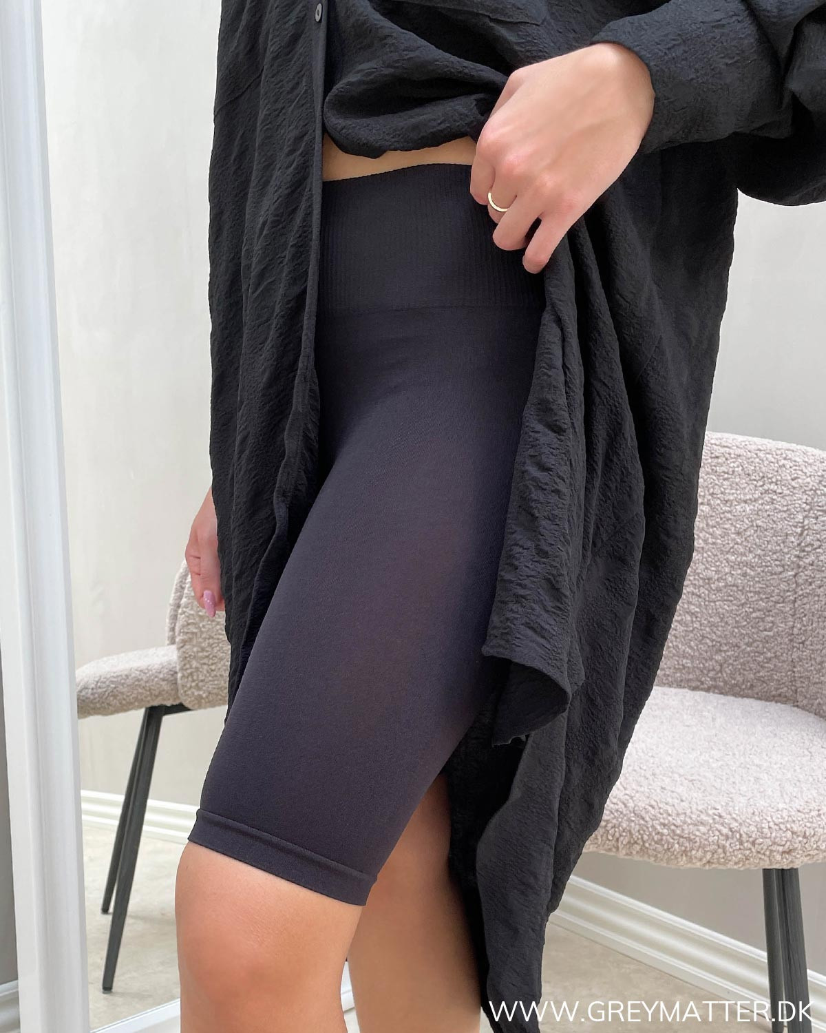 VILA Viseam Black Shorts - L/XL - Sort