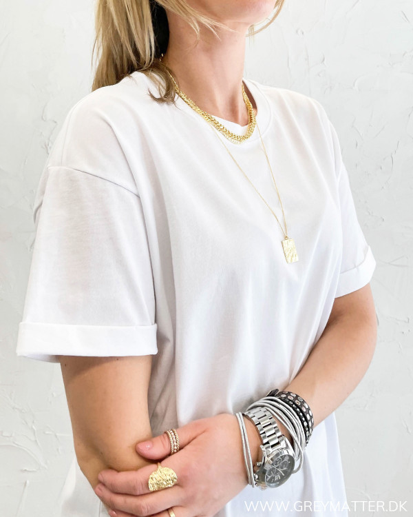 Pcria Bright White S/S Dress