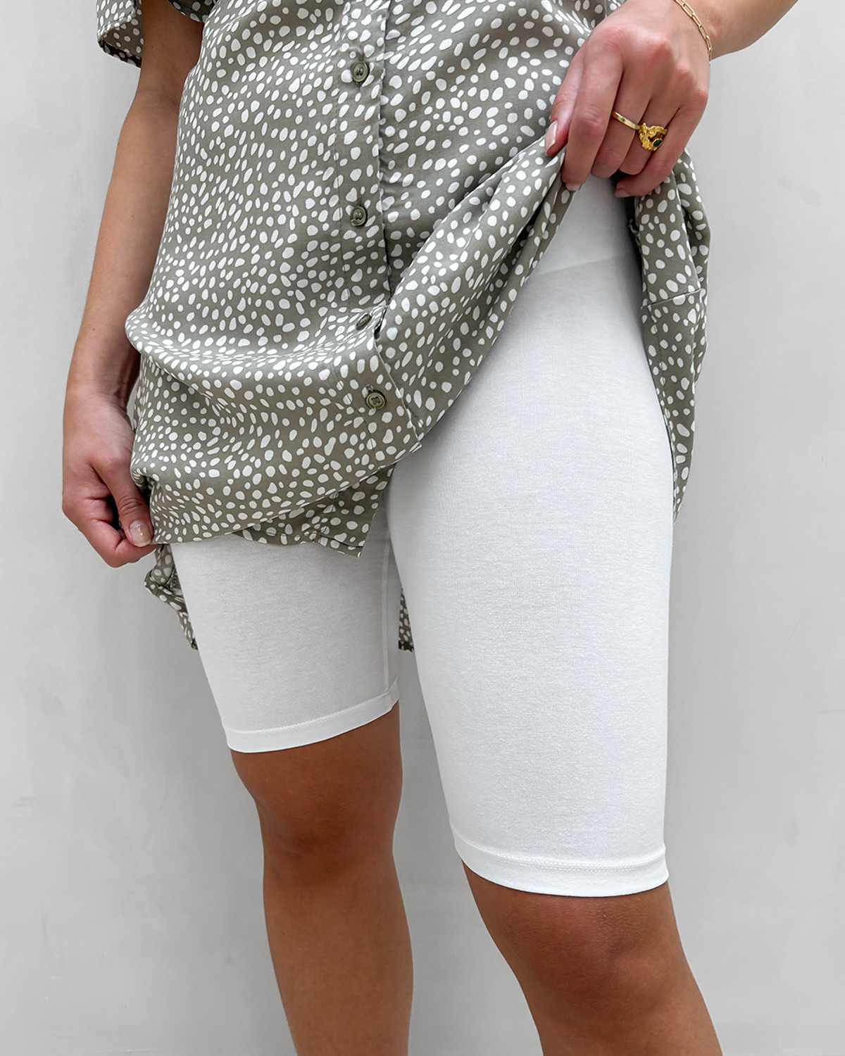 ONLY Onllove Life White Shorts - XS - Hvid