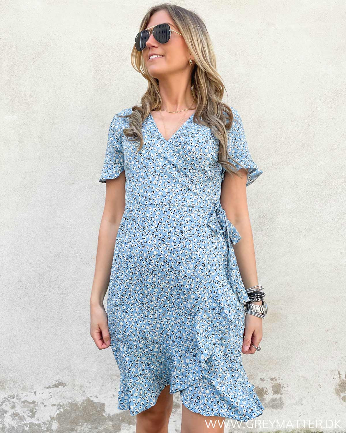 ONLY Onlpalina Life 2/4 Wrap Dress Ptm dames