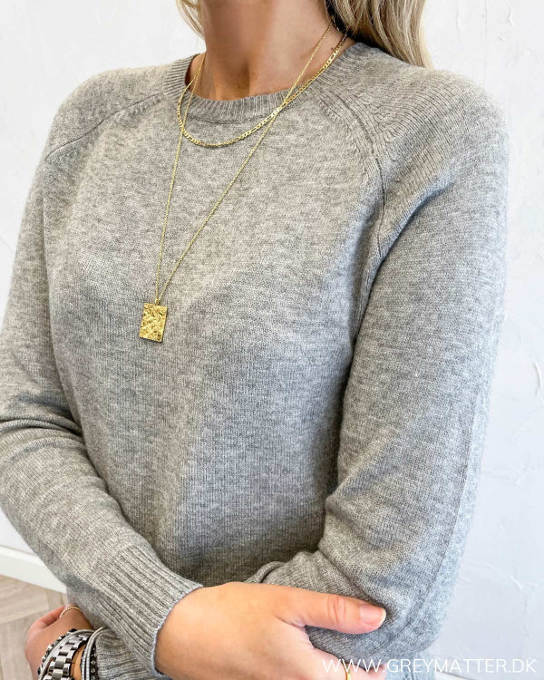 Hverdagsbluser til damer i grå