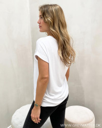 Hvid t-shirt til damer