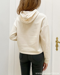 Hoodie til damer i sweat
