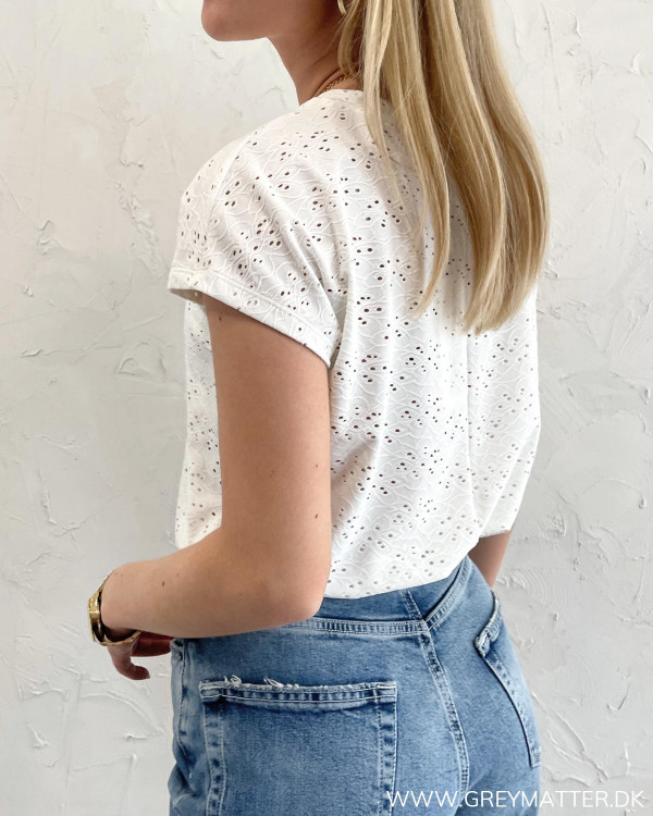 Hvid blonde t-shirt