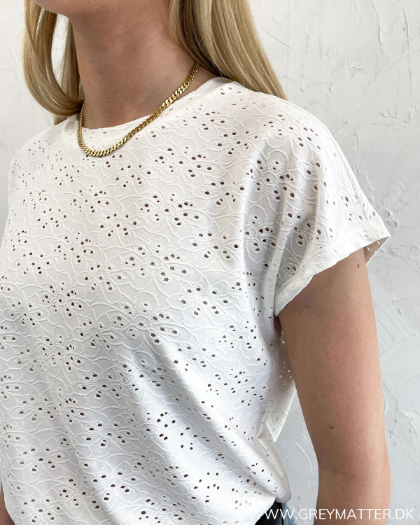 Hvid blonde t-shirt