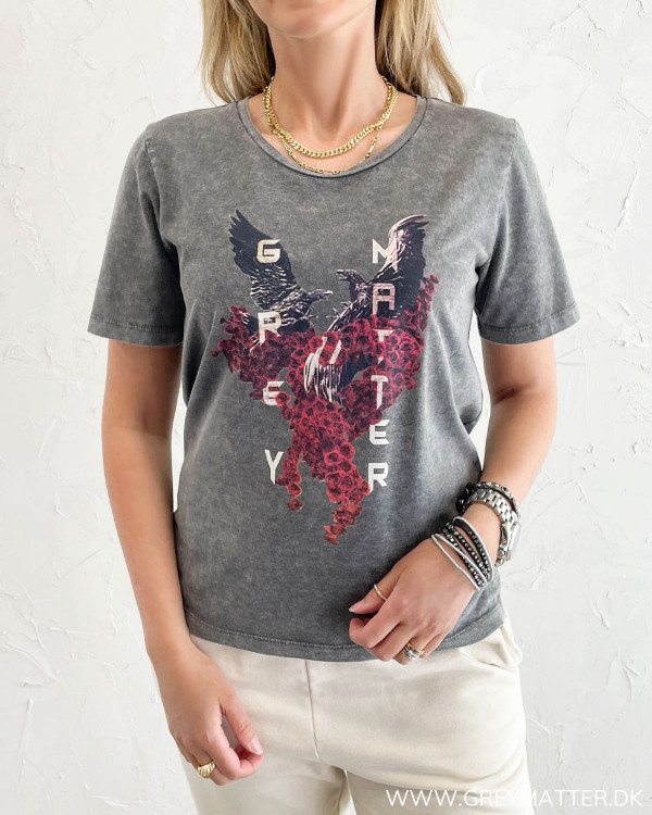 Eagle t-shirt med print