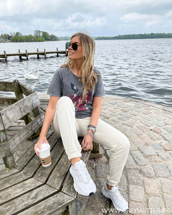 T-shirt fra Grey Matter Fashion med ørneprint