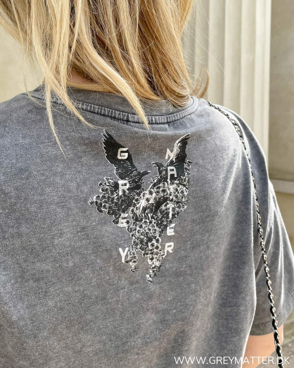 Grey Matter logo tee dress