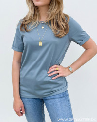 T-shirt i bomuld fra Pieces til damer