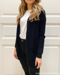 Dametøj - Sort cardigan til damer