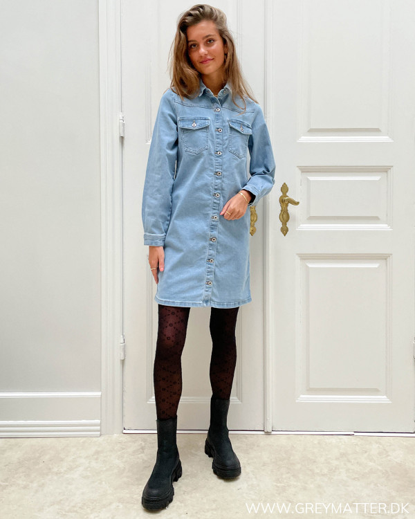 Kjoler i denim til damer