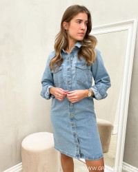 Vores populære denim kjole