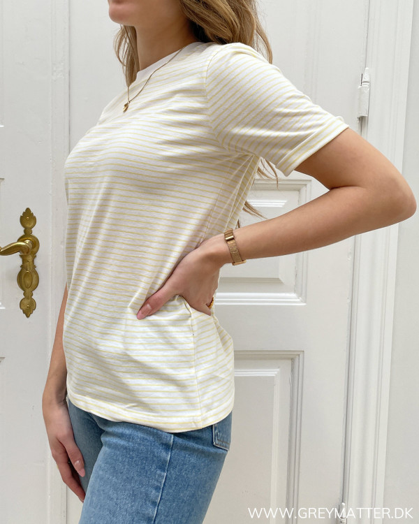 Gul t-shirt til damer