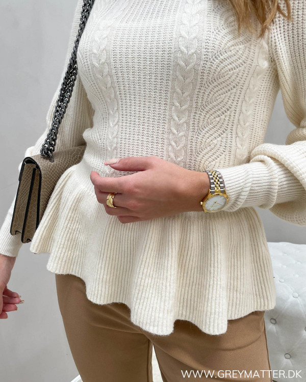 Bluser i peplum strik fra Only
