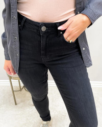 Bukser til damer - mørke denim jeans til damer