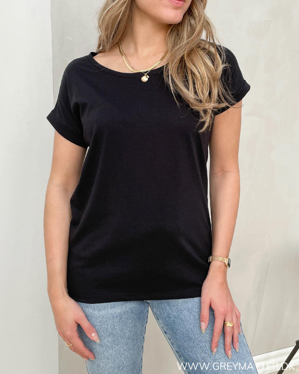 Sorte t-shirts til damer fra Vila