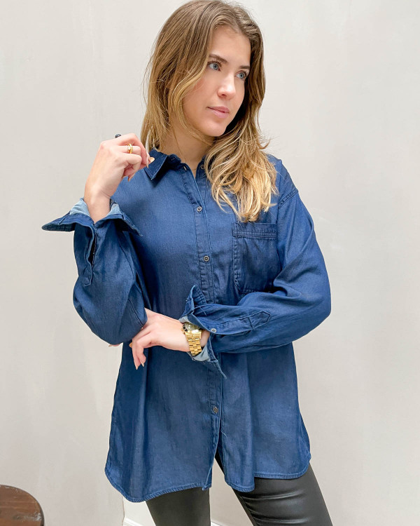 Mørk denim skjote fra Vila til damer