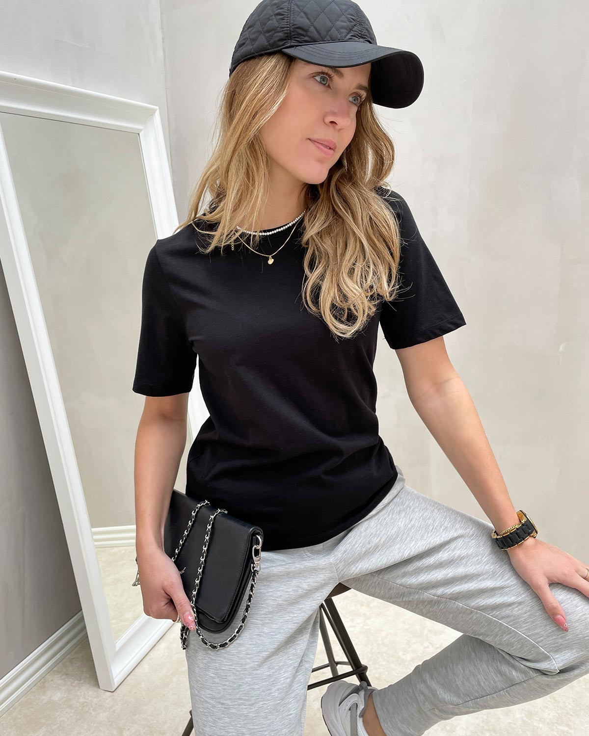 ONLY Onlonly Black S/S Tee - XS - Sort