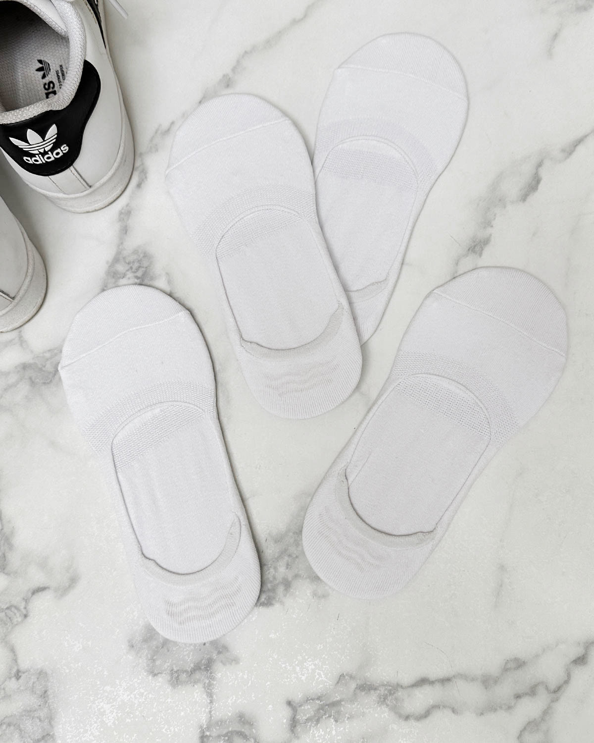 Pieces Pcgilly 4-Pack Bright White Footies - 36-38 - Hvid