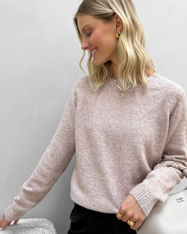Vero Moda bluse i blød strik til damer