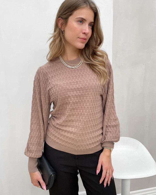 Lisani Life L S Pullover Beige