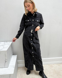 ONLY Women's ONLMEDINA S/L Belt Dress WVN jurk, Rose Brown/AOP: Flower, 42, roze/bruin/aop: bloem, 42