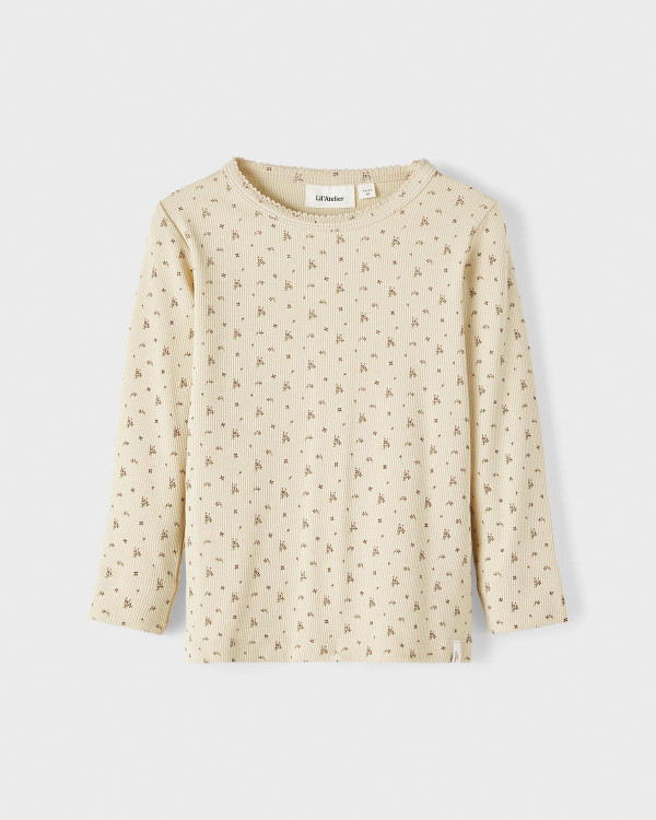 Bluse med print
