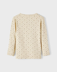 Bluse med print