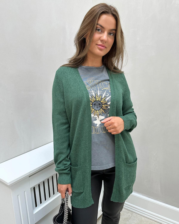 Cool t-shirt med solmotiv til damer