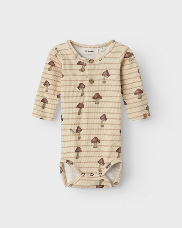 Nbmgeo Wood Ash Mushroom Ls Slim Body