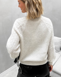 Feminin strik med glitter