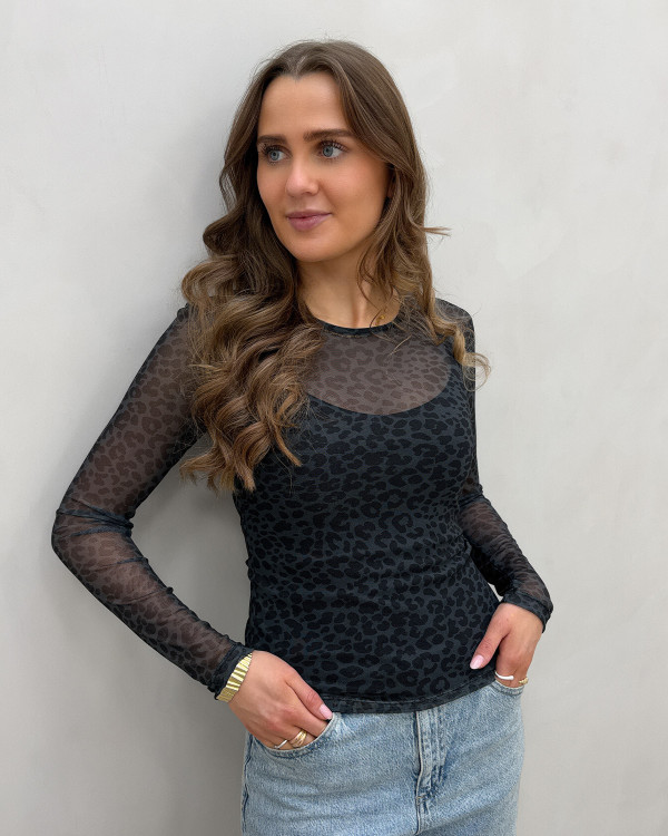 Pieces Pcmaria Ls Rollneck Top Jrs Noos Bc - acquista su