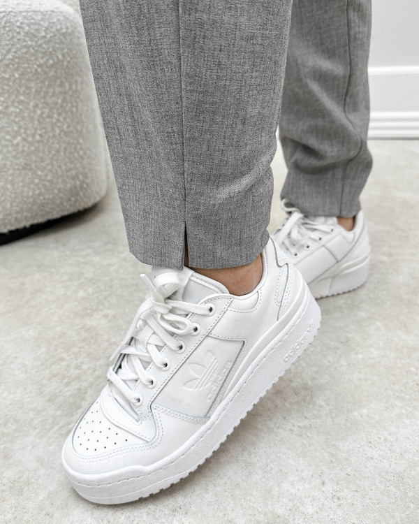 ONLY Onlveronica Elly Light Grey Melange Life Hw Pant | Grey Matter
