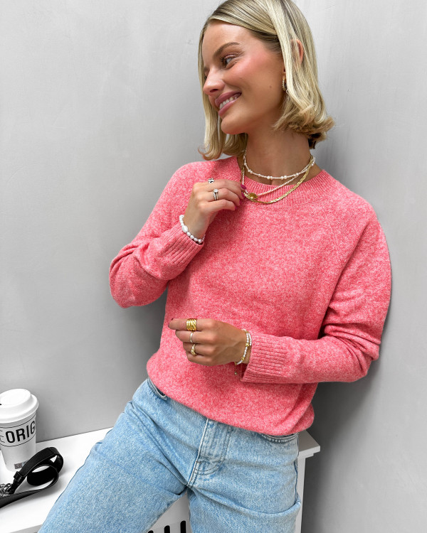 Strik i flotte farver - Vero Moda bluser