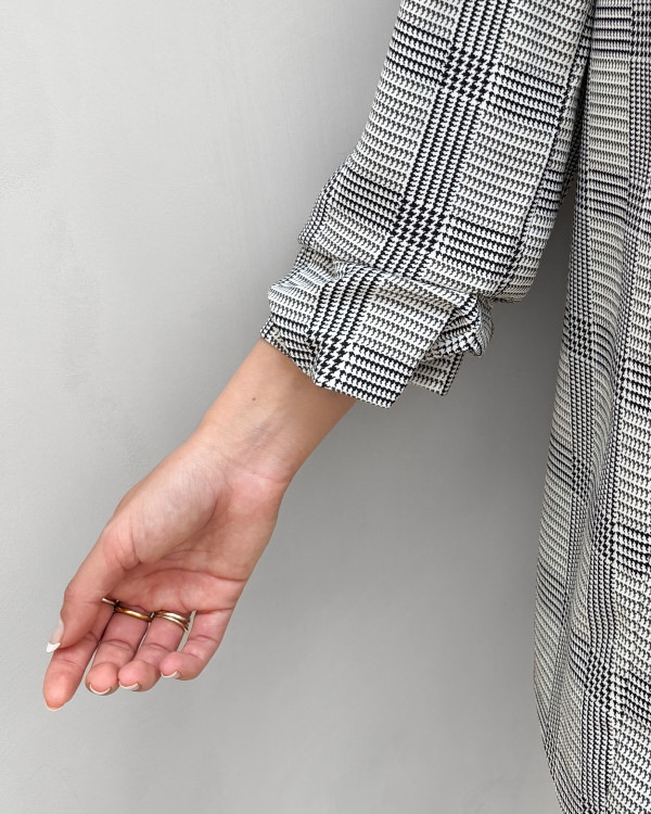Ternet blazer jakke til damer