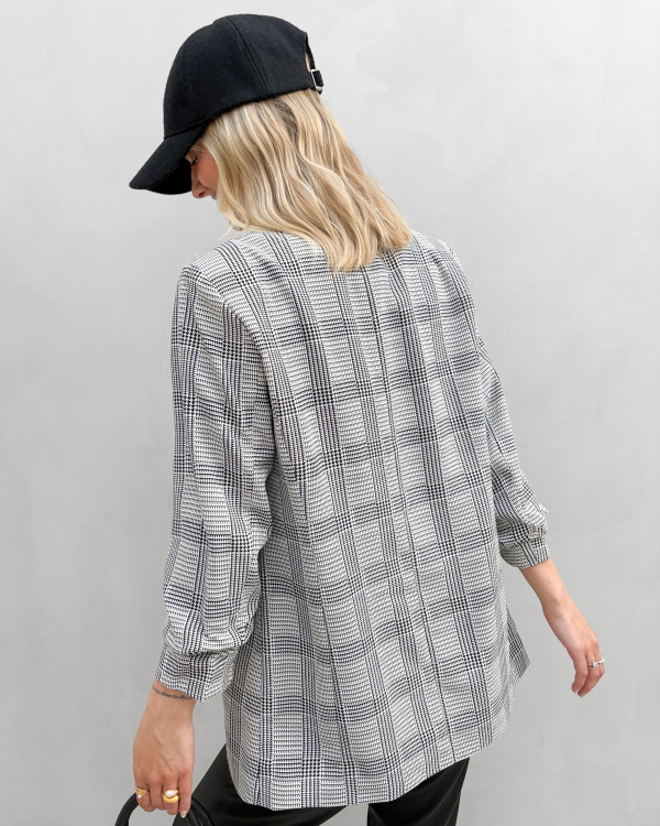 Ternet blazer jakke til damer