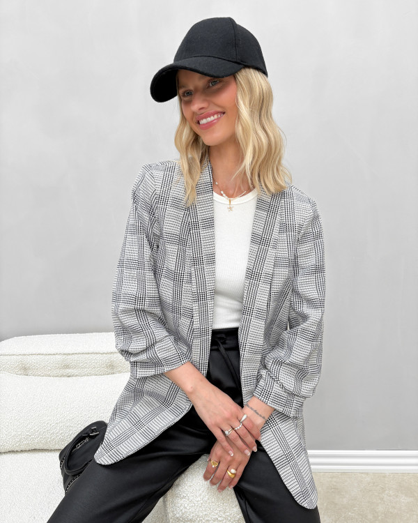 Ternet blazer jakke til damer