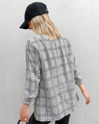 Ternet blazer jakke til damer