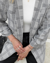 Ternet blazer jakke til damer