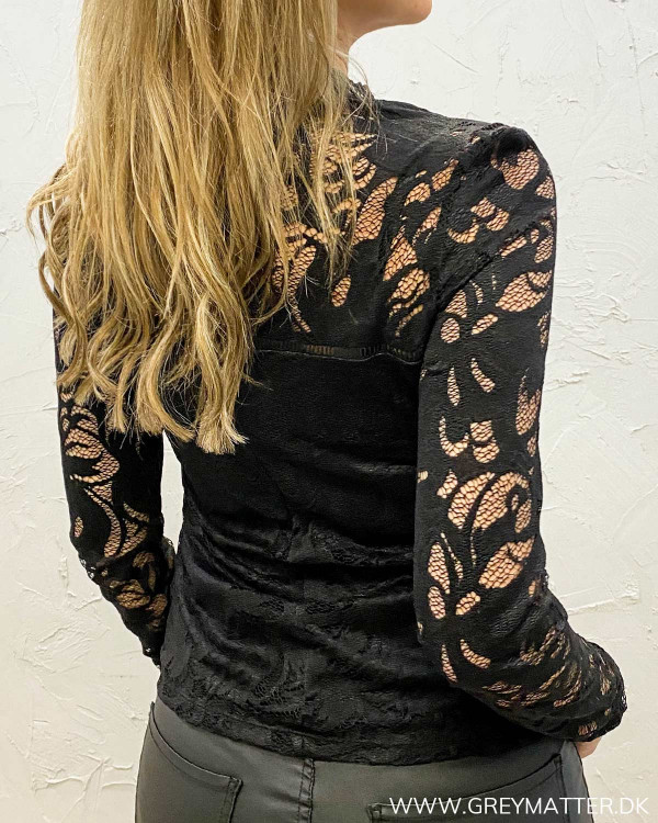 Vistasia Black Lace Top