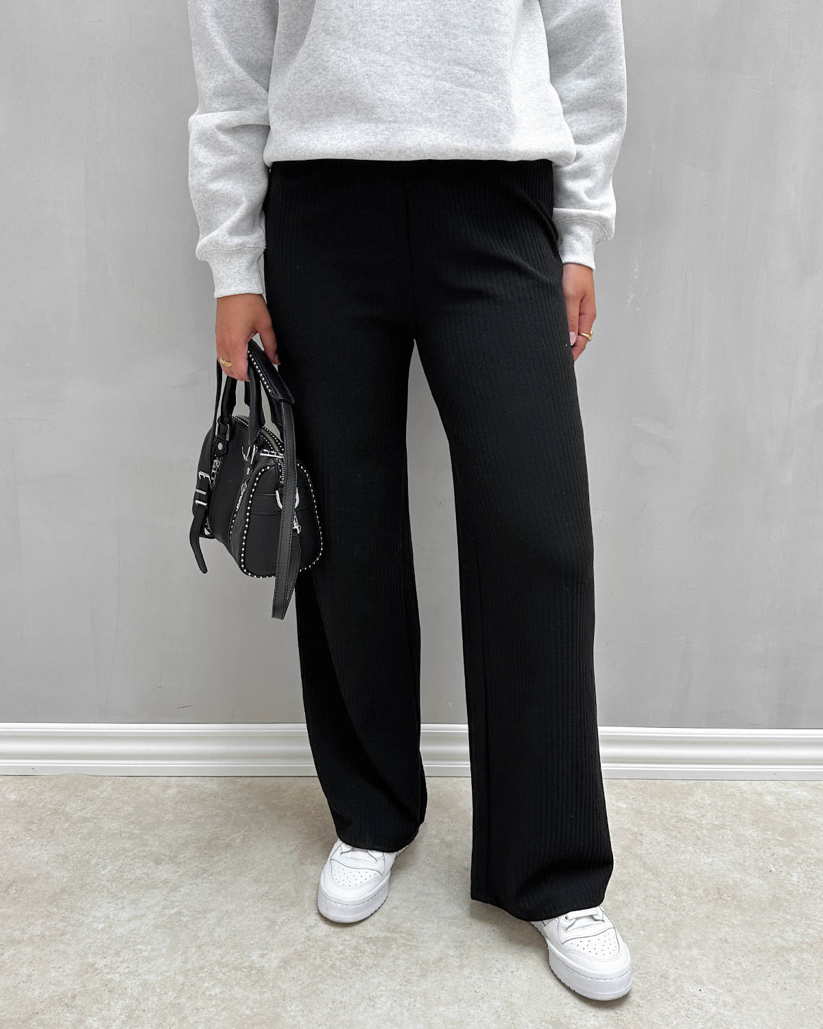 ONLY Onlemma Black Wide Pant - XS - Sort
